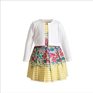 Toddler Sweetheart Rose 2 Piece Dress